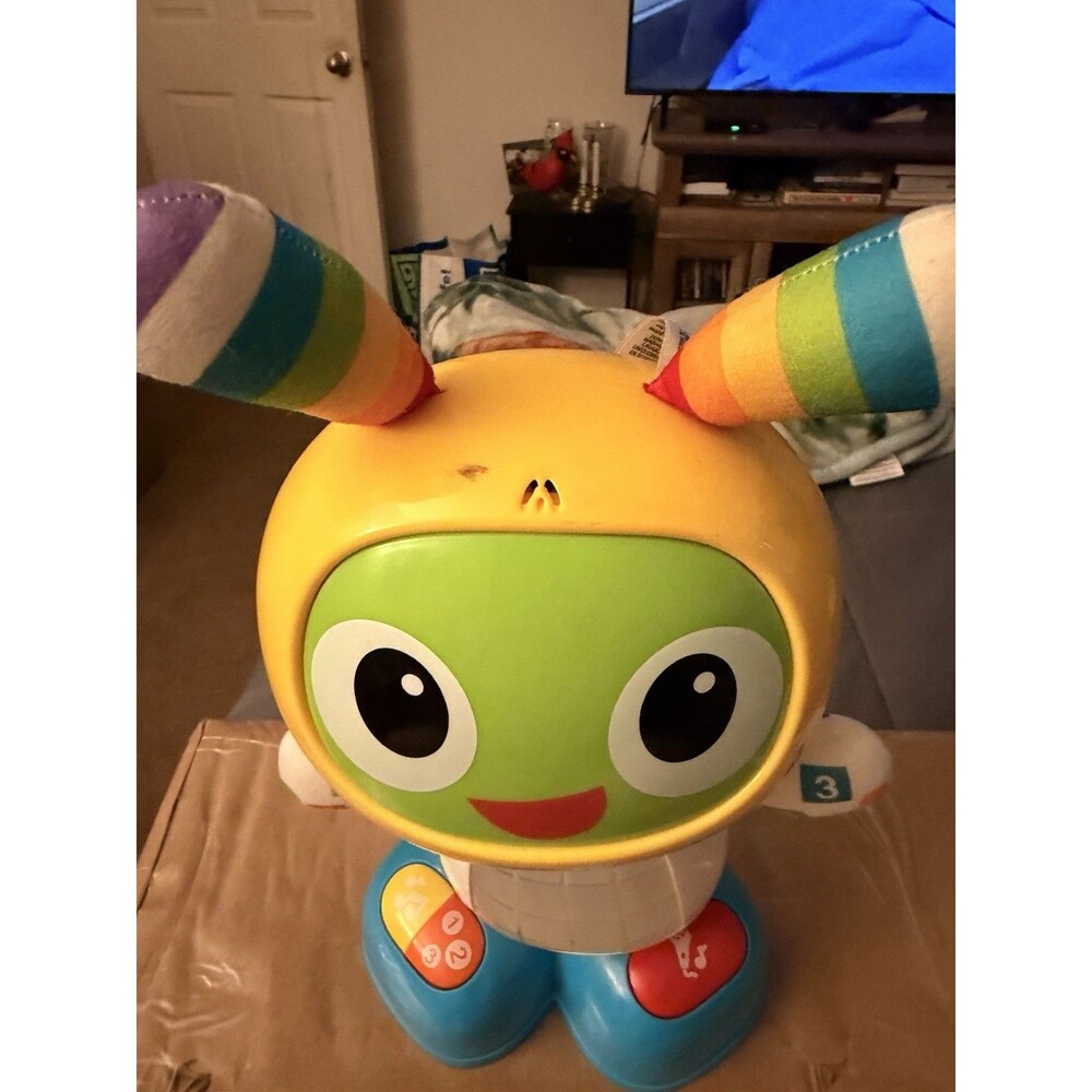 Fisher Price Bright Beats Dance And Move Beatbo Robot -Tested #10074